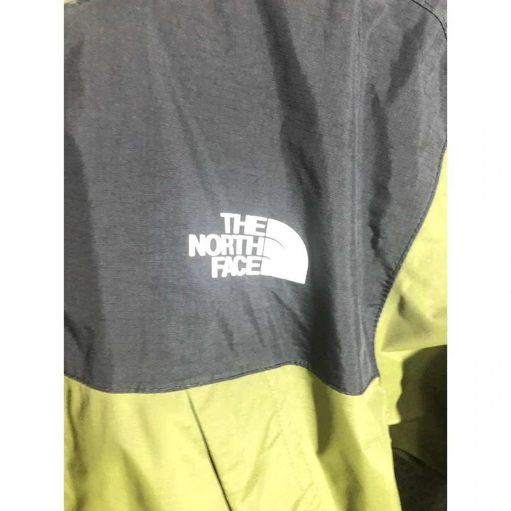 The North Face Jacket Mens Medium Green Antora Dryvent Ripstop Hood Water Repel